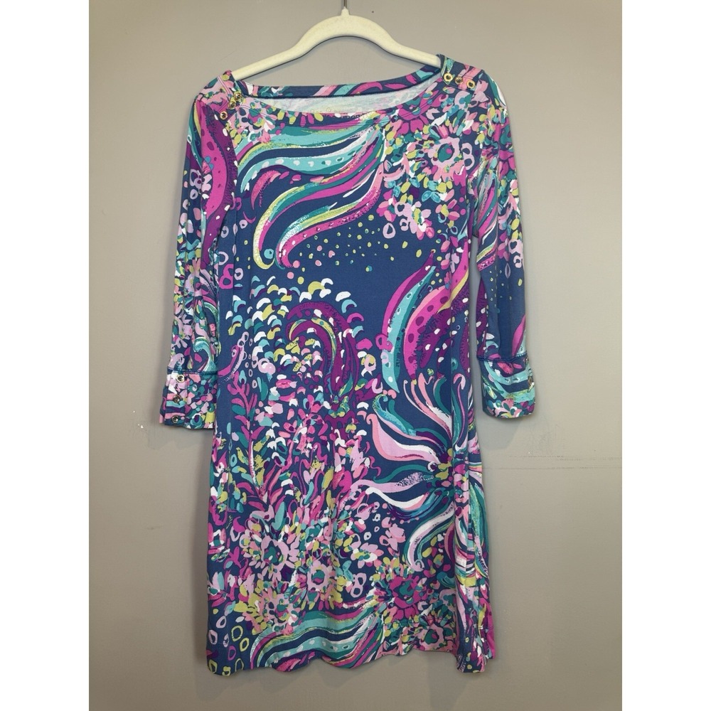 Lilly Pulitzer Dress Beach Loot Sophie Dress UPF 50+ Size XS